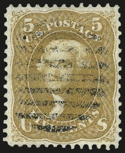 Sale Number 962, Lot Number 2326, 1861-66 Issue (Scott 62B-78) Sale Number 962, Lot Number 2326, 1861-66 Issue (Scott 62B-78)