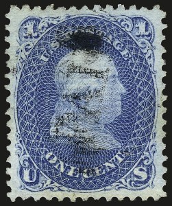 Sale Number 962, Lot Number 2348, 1867-68 Grilled Issues (Scott 79-101) Sale Number 962, Lot Number 2348, 1867-68 Grilled Issues (Scott 79-101)