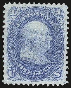 Sale 962, Lot 2353, 1867-68 Grilled Issues (Scott 79-101)