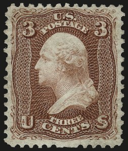 Sale 962, Lot 2366, 1875 Re-Issue of 1861-66 Issue (Scott 102-111)