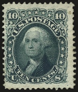 Sale 962, Lot 2369, 1875 Re-Issue of 1861-66 Issue (Scott 102-111)