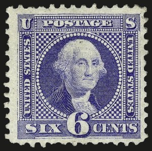 Sale 962, Lot 2411, 1875 Re-Issue of 1869 Pictorial Issue (Scott 123-133)
