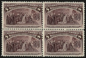 Sale 962, Lot 2499, Columbian Issue (Scott 230-245)
