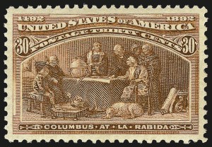 Sale 962, Lot 2508, Columbian Issue (Scott 230-245)