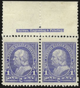 Sale 962, Lot 2533, 1894-98 Bureau Issues (Scott 246-284)