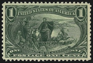 Sale Number 962, Lot Number 2571, Trans-Mississippi Issue (Scott 285-293) Sale Number 962, Lot Number 2571, Trans-Mississippi Issue (Scott 285-293)