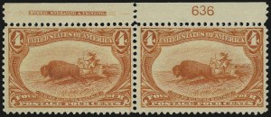 Sale 962, Lot 2577, Trans-Mississippi Issue (Scott 285-293)