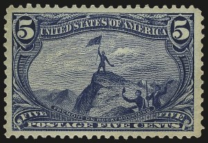 Sale 962, Lot 2578, Trans-Mississippi Issue (Scott 285-293)
