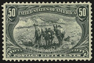 Sale 962, Lot 2580, Trans-Mississippi Issue (Scott 285-293)
