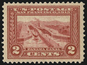 Sale Number 962, Lot Number 2701, Panama-Pacific Issue (Scott 397-404) Sale Number 962, Lot Number 2701, Panama-Pacific Issue (Scott 397-404)