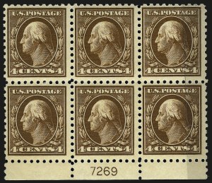 Sale 962, Lot 2721, 1912-23 Issues (Scott 405-524)