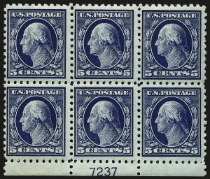Sale 962, Lot 2722, 1912-23 Issues (Scott 405-524)
