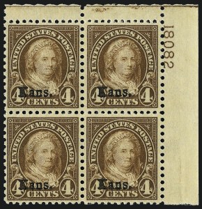 Sale 962, Lot 2901, 1922-26 and Later Issues (Scott 619-1617c)