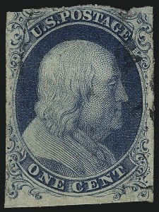 Sale 967, Lot 4082, 1851-56 Issue (Scott 5-17)