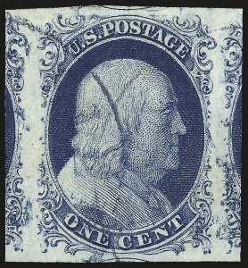 Sale Number 967, Lot Number 4094, 1851-56 Issue (Scott 5-17)