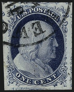 Sale 967, Lot 4095, 1851-56 Issue (Scott 5-17)