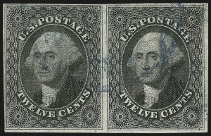 Sale 967, Lot 4109, 1851-56 Issue (Scott 5-17)