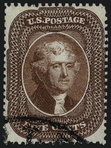 Sale 967, Lot 4126, 1857-60 Issue (Scott 18-39)