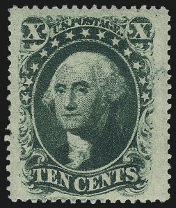 Sale 967, Lot 4141, 1857-60 Issue (Scott 18-39)