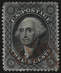 Sale Number 967, Lot Number 4143, 1857-60 Issue (Scott 18-39)