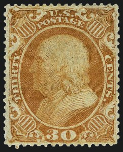 Sale 967, Lot 4147, 1857-60 Issue (Scott 18-39)