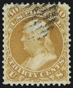 Sale Number 967, Lot Number 4176, 1861-66 Issue (Scott 56-78)