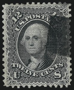 Sale 967, Lot 4200, 1867-68 Grilled Issue (Scott 79-101), including the 10c Z Grill