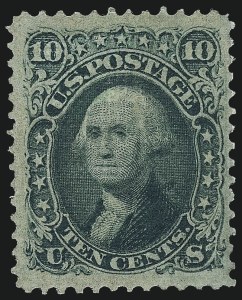 Sale 967, Lot 4205, 1867-68 Grilled Issue (Scott 79-101), including the 10c Z Grill