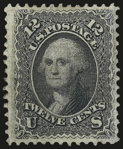 Sale 967, Lot 4206, 1867-68 Grilled Issue (Scott 79-101), including the 10c Z Grill