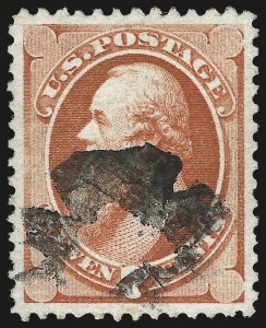 Sale Number 967, Lot Number 4270, 1870-71 National Bank Note Co. Grilled Issue (Scott 134-144) Sale Number 967, Lot Number 4270, 1870-71 National Bank Note Co. Grilled Issue (Scott 134-144)