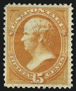 Sale 967, Lot 4278, 1870-71 National Bank Note Co. Ungrilled Issue (Scott 145-155)