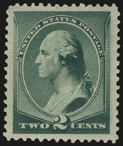 Sale 967, Lot 4320, 1887 American Bank Note Co. Issue (Scott 212-218)