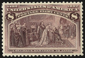 Sale Number 967, Lot Number 4376, 1893 Columbian Issue (Scott 230-245) Sale Number 967, Lot Number 4376, 1893 Columbian Issue (Scott 230-245)