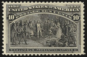 Sale Number 967, Lot Number 4380, 1893 Columbian Issue (Scott 230-245) Sale Number 967, Lot Number 4380, 1893 Columbian Issue (Scott 230-245)