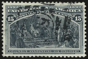 Sale 967, Lot 4386, 1893 Columbian Issue (Scott 230-245)