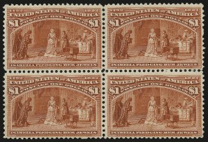 Sale 967, Lot 4398, 1893 Columbian Issue (Scott 230-245)
