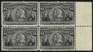 Sale 967, Lot 4420, 1893 Columbian Issue (Scott 230-245)