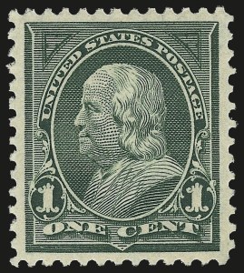 Sale 967, Lot 4455, 1897-1903 Change of Colors (Scott 279-284)