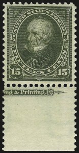 Sale Number 967, Lot Number 4462, 1897-1903 Change of Colors (Scott 279-284) Sale Number 967, Lot Number 4462, 1897-1903 Change of Colors (Scott 279-284)
