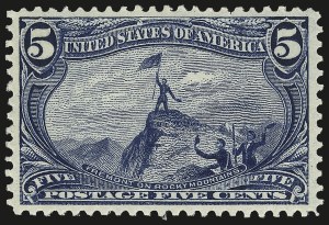 Sale Number 967, Lot Number 4474, 1898 Trans-Mississippi Issue (Scott 285-293) Sale Number 967, Lot Number 4474, 1898 Trans-Mississippi Issue (Scott 285-293)