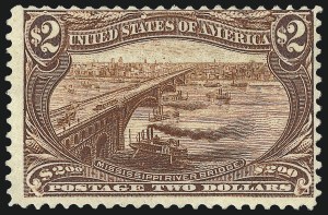 Sale 967, Lot 4494, 1898 Trans-Mississippi Issue (Scott 285-293), $2.00 Trans-Mississippi (293) Sale 967, Lot 4494, 1898 Trans-Mississippi Issue (Scott 285-293)