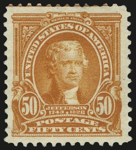 Sale 967, Lot 4510, 1902-08 Issues (Scott 300-322)