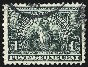 Sale 967, Lot 4529, 1904 Louisiana Purchase, Jamestown Issues (Scott 323-330)