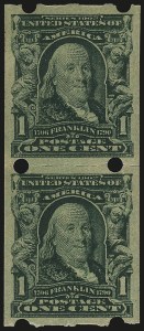 Sale 967, Lot 4545, Private Vending & Affixing Machine Perforations (Brinkerhoff Co.)