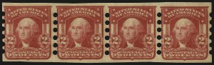 Sale 967, Lot 4559, Private Vending & Affixing Machine Perforations (Mailometer Co.)