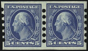 Sale 967, Lot 4561, Private Vending & Affixing Machine Perforations (Mailometer Co.)