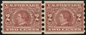 Sale 967, Lot 4568, Private Vending & Affixing Machine Perforations (Mailometer Co.)