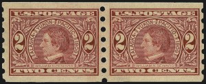 Sale 967, Lot 4577, Private Vending & Affixing Machine Perforations (Mailometer Co.)