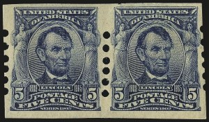 Sale 967, Lot 4589, Private Vending & Affixing Machine Perforations (Schermack Co.)