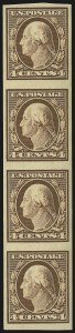 Sale 967, Lot 4634, Imperforate Flat Plate Coil Stamps